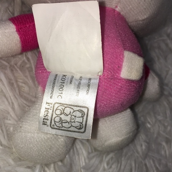 Kids fiesta Hello KITTY pink Plush stuffed collectible Toy Animal Doll - Picture 6 of 6